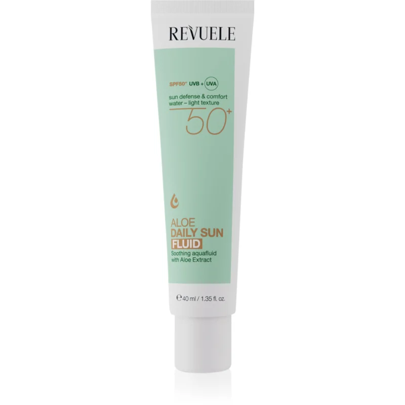 Revuele Daily Sun Aloe лек защитен флуид SPF 50+