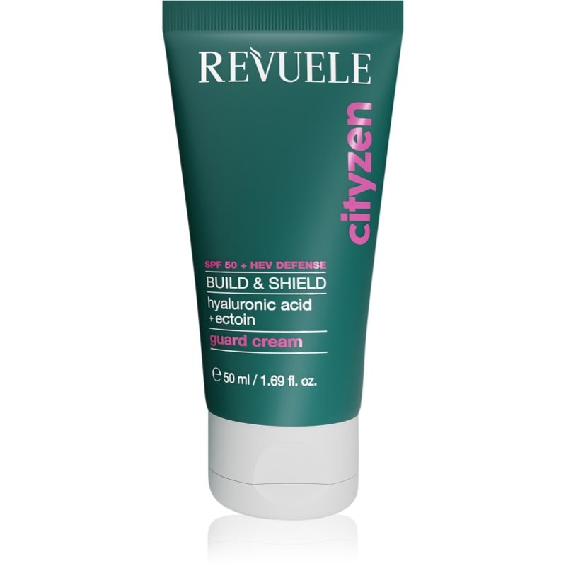 Revuele Cityzen Build & Shield защитен крем за лице SPF 50 - Грижа за тяло - Сравни цени от 1 магазин с безплатна доставка
