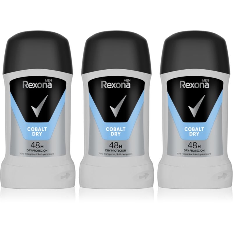 Rexona Cobalt изгодна опаковка твърди дезодоранти