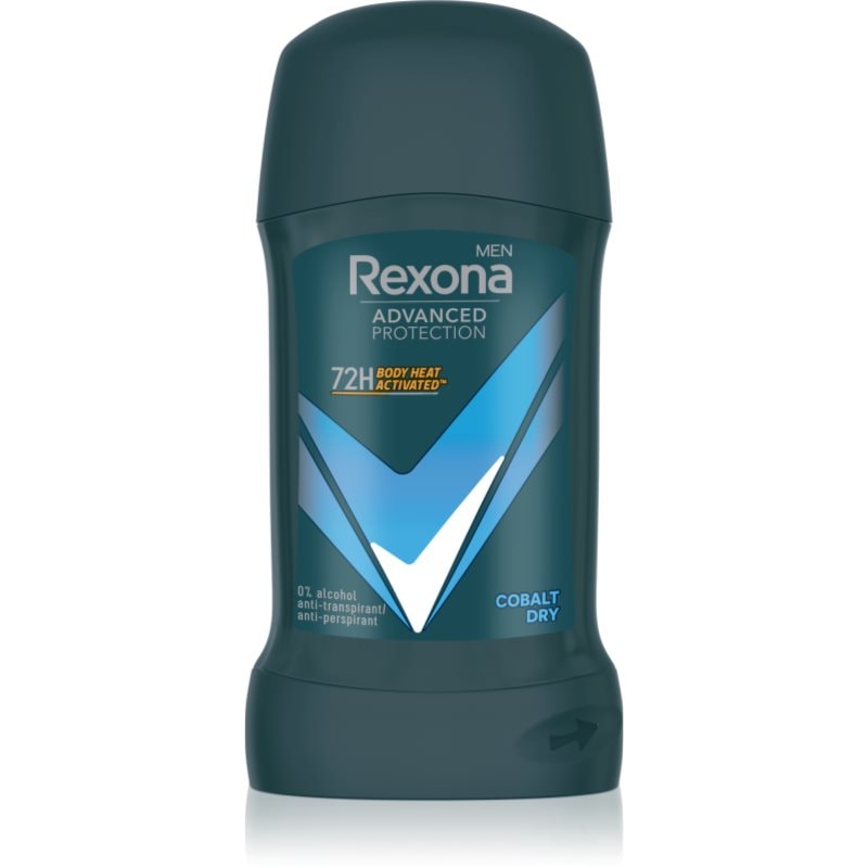 Rexona Men Advanced Protection твърд антиперспирант 72 ч. за мъже Cobalt Dry - Грижа за тяло - Сравни цени от 1 магазин с безплатна доставка