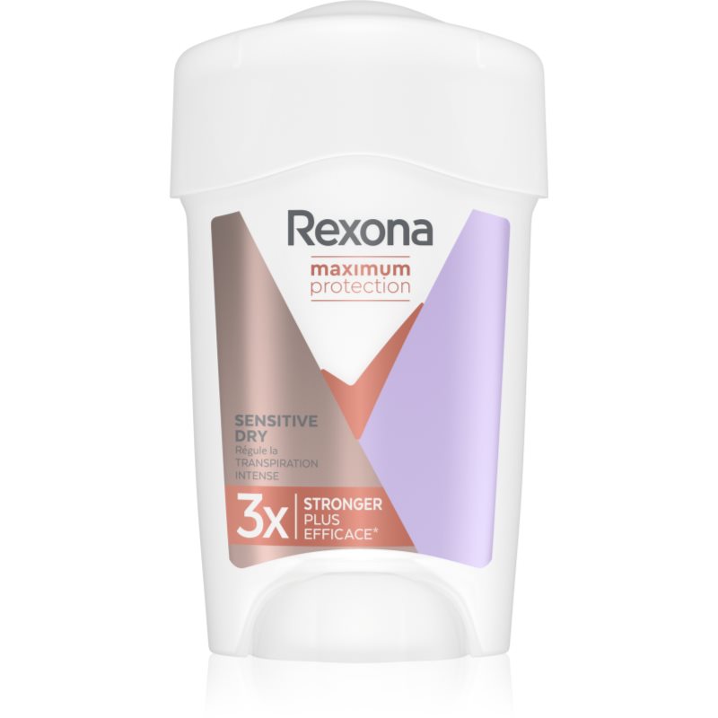 Rexona Rexona Maximum Protection Sensitive Dry крем-дезодорант Sensitive Dry - Унисекс парфюм 45мл - Сравни цени от 1 магазин с безплатна доставка