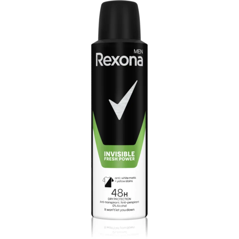 Rexona Invisible Fresh Power антиперспирант-спрей за мъже - Грижа за тяло - Сравни цени от 1 магазин с безплатна доставка