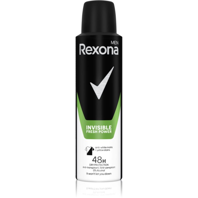Rexona Invisible Fresh Power антиперспирант-спрей за мъже - Грижа за тяло - Сравни цени от 1 магазин с безплатна доставка