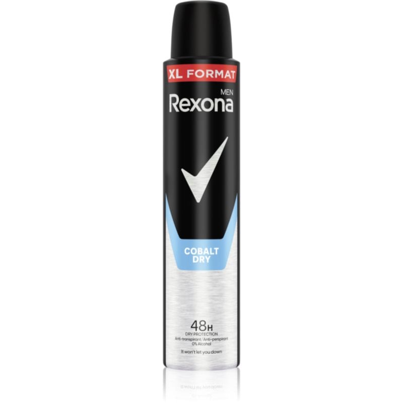 Rexona Men Cobalt Dry антиперспирант-спрей за мъже XL Cobalt Dry