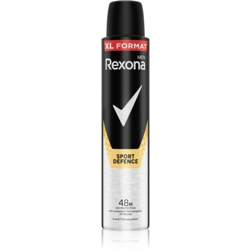 Rexona Rexona Men Sport Defence антиперспирант-спрей за мъже XL - Мъжки парфюм 200мл - Сравни цени от 1 магазин с безплатна доставка