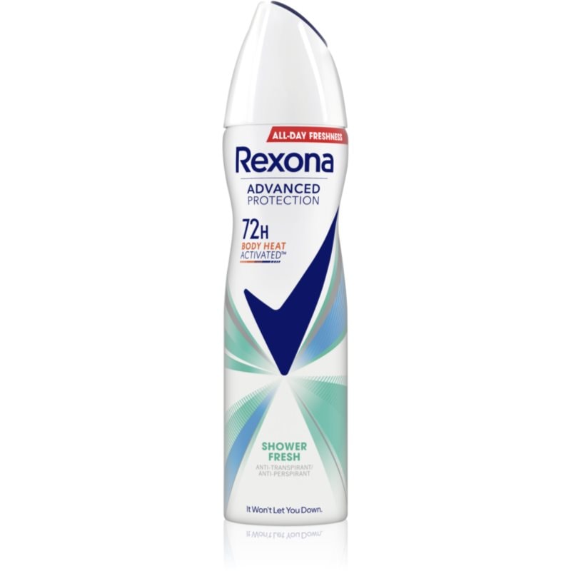 Rexona Rexona Advanced Protection Shower Fresh антиперспирант спрей - Унисекс парфюм 150мл - Сравни цени от 1 магазин с безплатна доставка