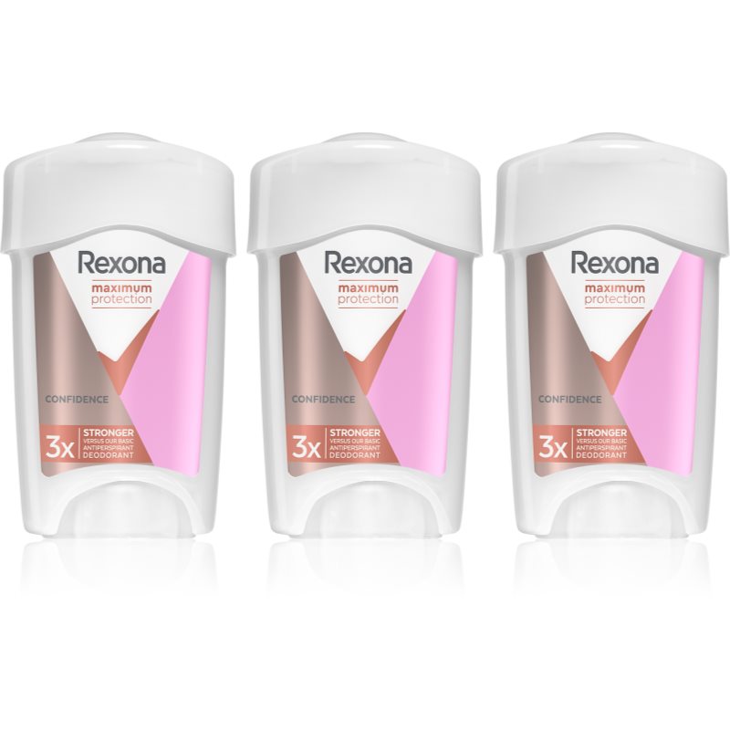 Rexona Rexona Maximum Protection Confidence крем-дезодорант - Унисекс парфюм 1мл - Сравни цени от 1 магазин с безплатна доставка