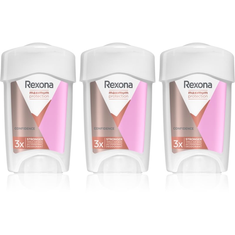 Rexona Maximum Protection Confidence крем-дезодорант - Грижа за тяло - Сравни цени от 1 магазин с безплатна доставка