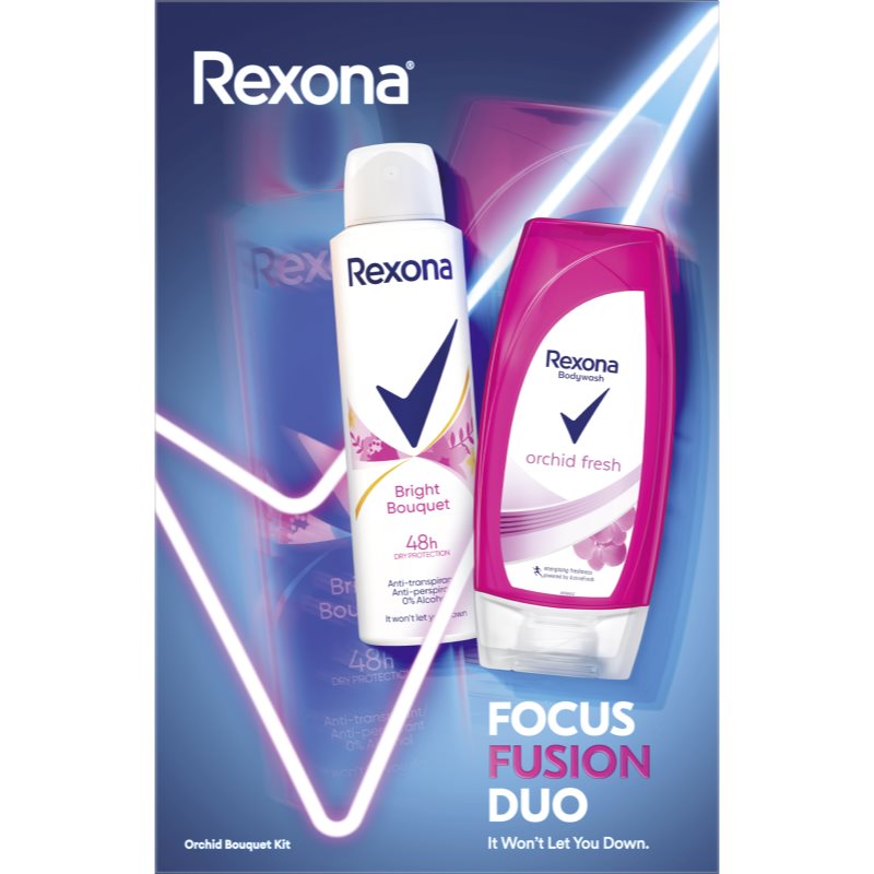 Rexona Bright Bouquet подаръчен комплект за жени - Комплект - Сравни цени от 1 магазин с безплатна доставка