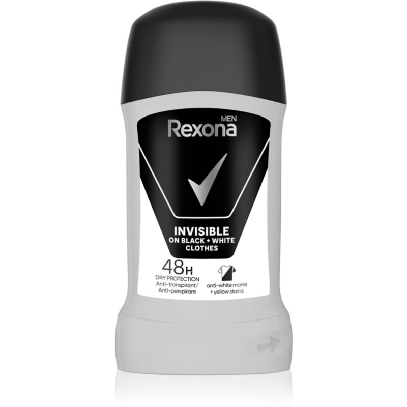 Rexona Rexona Invisible Antiperspirant твърд антиперспирант 48 H - Унисекс парфюм 50мл - Сравни цени от 1 магазин с безплатна доставка