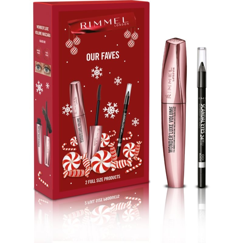 Rimmel Our Faves коледен подаръчен комплект - Комплект - Сравни цени от 1 магазин с безплатна доставка