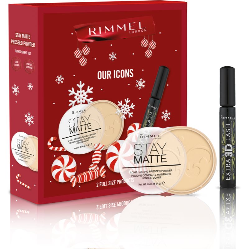 Rimmel Our Icons коледен подаръчен комплект - Комплект - Сравни цени от 1 магазин с безплатна доставка