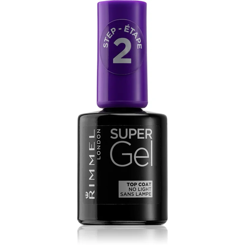 Rimmel Super Gel Step 2 топ защитен лак за нокти с гланц - Грим - Сравни цени от 1 магазин с безплатна доставка