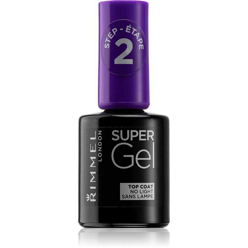 Rimmel Super Gel Step 2 топ защитен лак за нокти с гланц - Грим - Сравни цени от 1 магазин с безплатна доставка