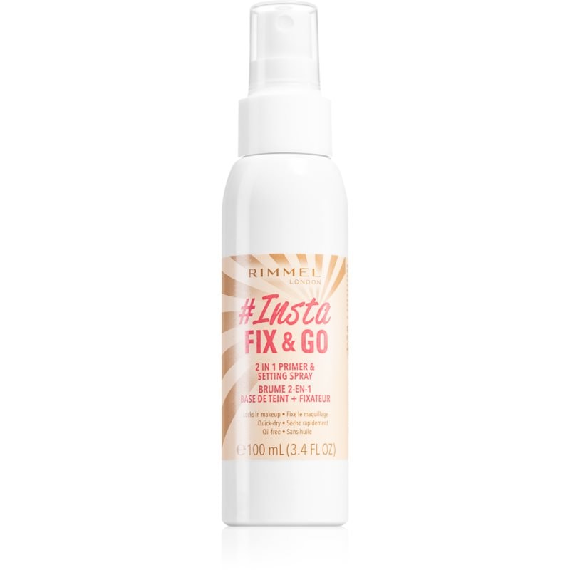 Rimmel Lasting Finish Fix & Go лек мултифункционален спрей - Грим - Сравни цени от 1 магазин с безплатна доставка