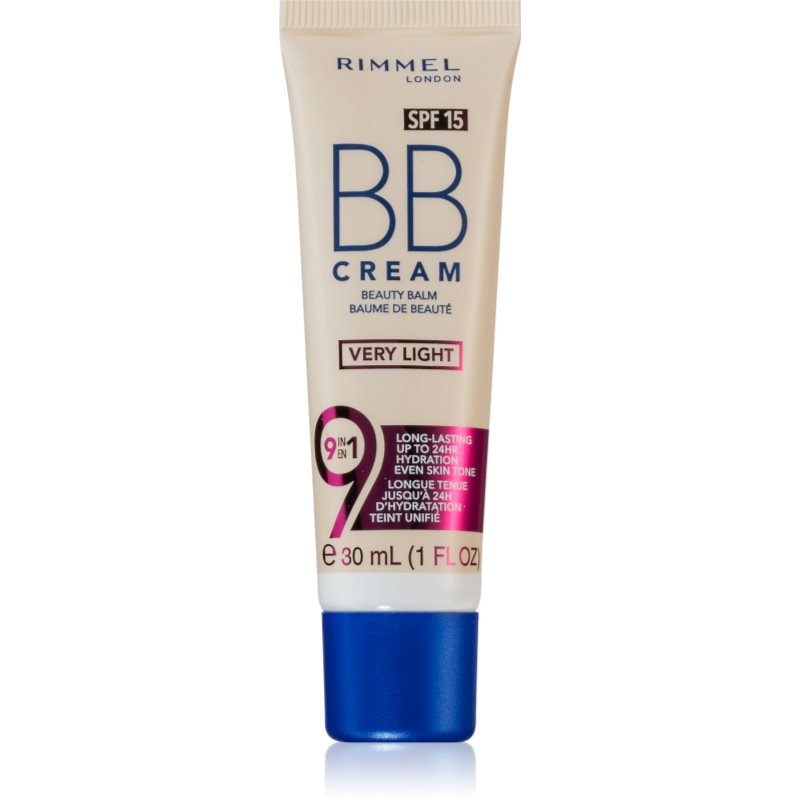 Rimmel BB Cream 9 in 1 ББ крем SPF 15 - Грижа за лице - Сравни цени от 1 магазин с безплатна доставка