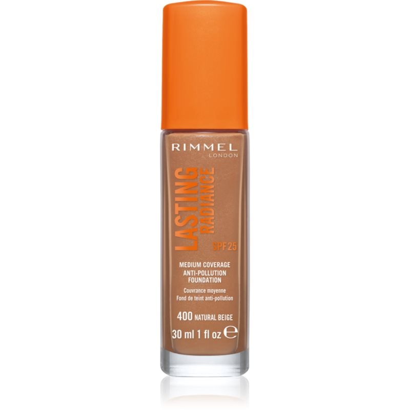 Rimmel Rimmel Lasting Radiance озаряващ фон дьо тен SPF 25 - Унисекс парфюм 30мл - Сравни цени от 1 магазин с безплатна доставка
