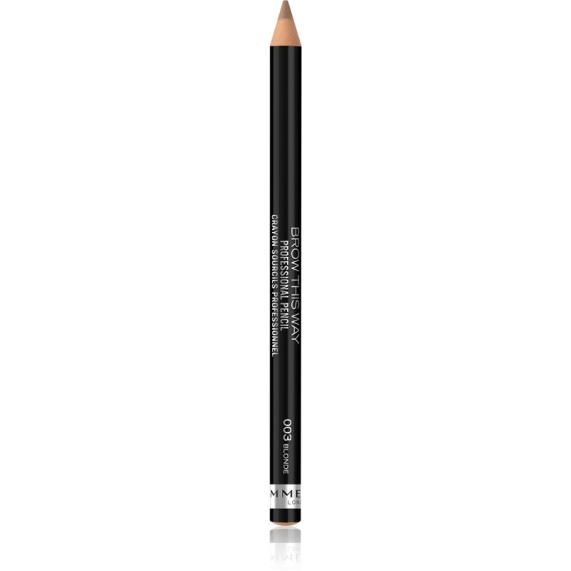 Rimmel Brow This Way молив за вежди с четка цвят 003 Blonde 1,4 гр. - Грим - Сравни цени от 1 магазин с безплатна доставка