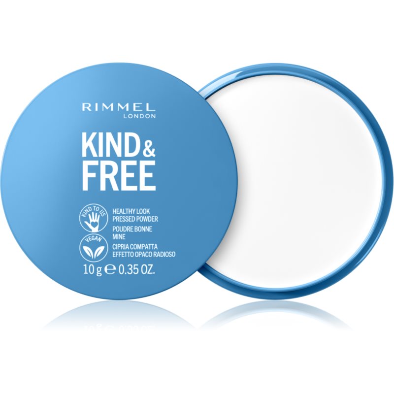 Rimmel Kind & Free Pressed Powder матираща пудра - Грим - Сравни цени от 1 магазин с безплатна доставка