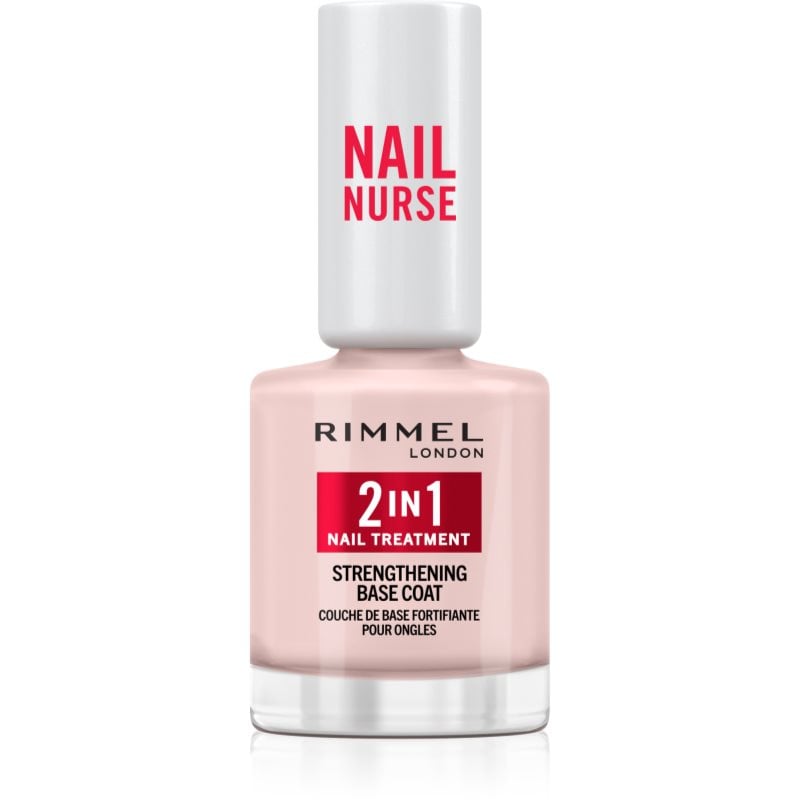 Rimmel Nail Nurse 2-in-1 базов лак за нокти със стягащ ефект