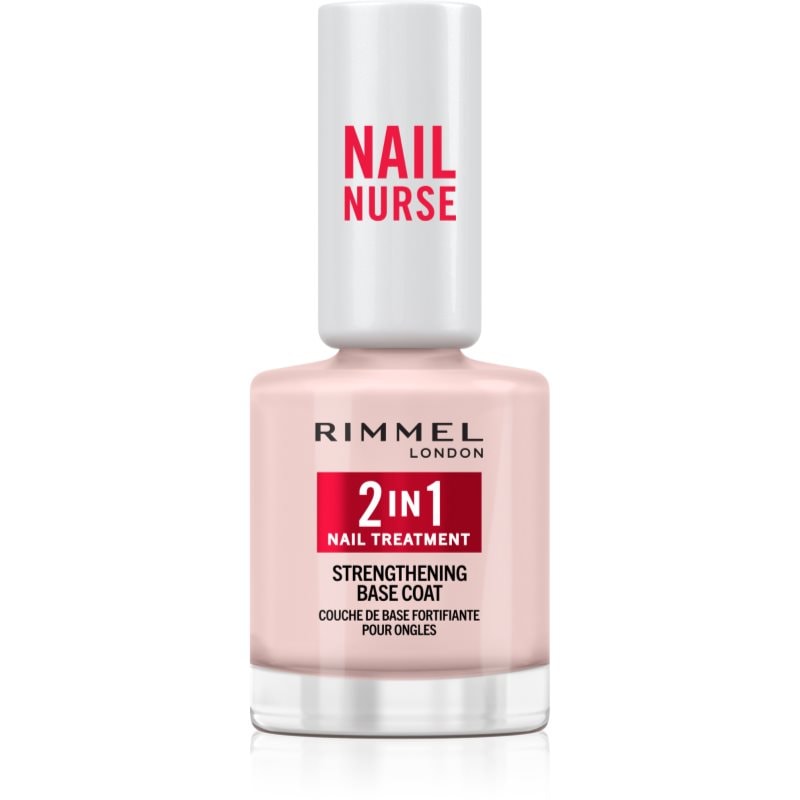 Rimmel Rimmel Nail Nurse 2-in-1 базов лак за нокти със стягащ ефект - Унисекс парфюм 12мл - Сравни цени от 1 магазин с безплатна доставка