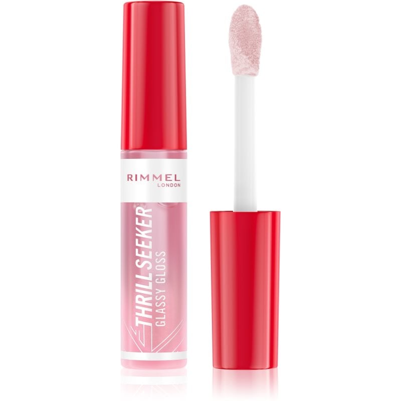 Rimmel Thrill Seeker Glassy Gloss блясък за устни за по-голям обем