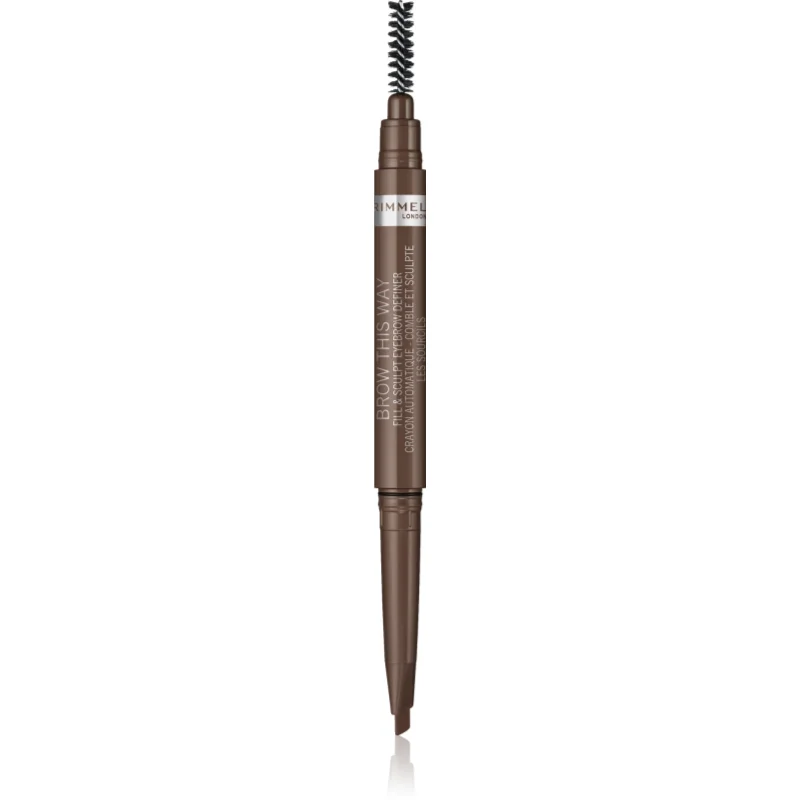 Rimmel Brow This Way молив за вежди с четка 2 в 1 - Грим - Сравни цени от 1 магазин с безплатна доставка