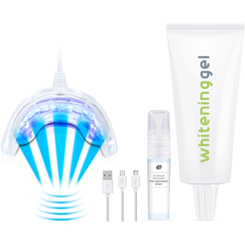 RIO USB teeth whitening комплект за избелване на зъби - Комплект - Сравни цени от 1 магазин с безплатна доставка