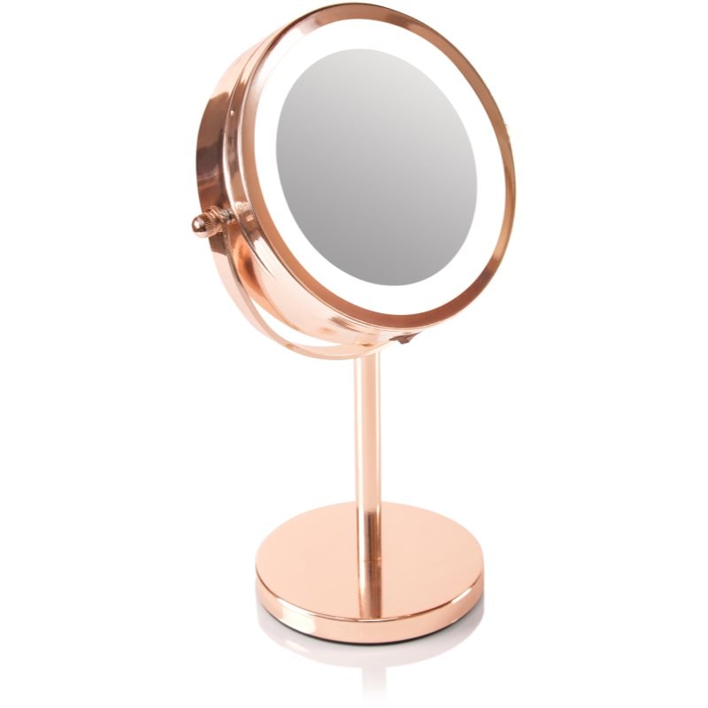 RIO Rose gold mirror огледало за гримиране с LED осветление - Грим - Сравни цени от 1 магазин с безплатна доставка