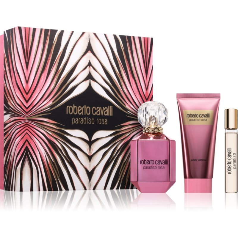 Roberto Cavalli Paradiso Rosa подаръчен комплект за жени - Комплект - Сравни цени от 1 магазин с безплатна доставка