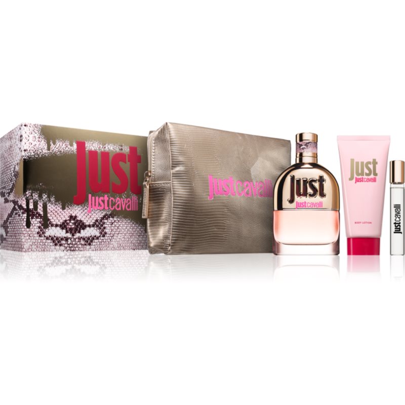 Roberto Cavalli Just Cavalli For Her подаръчен комплект за жени - Комплект - Сравни цени от 1 магазин с безплатна доставка