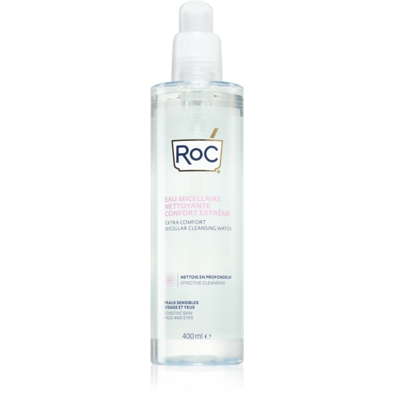 RoC Extra Comfort Micellar Cleansing Water успокояваща мицеларна вода за чувствителна кожа на лицето - Грижа за лице - Сравни цени от 1 магазин с безплатна доставка