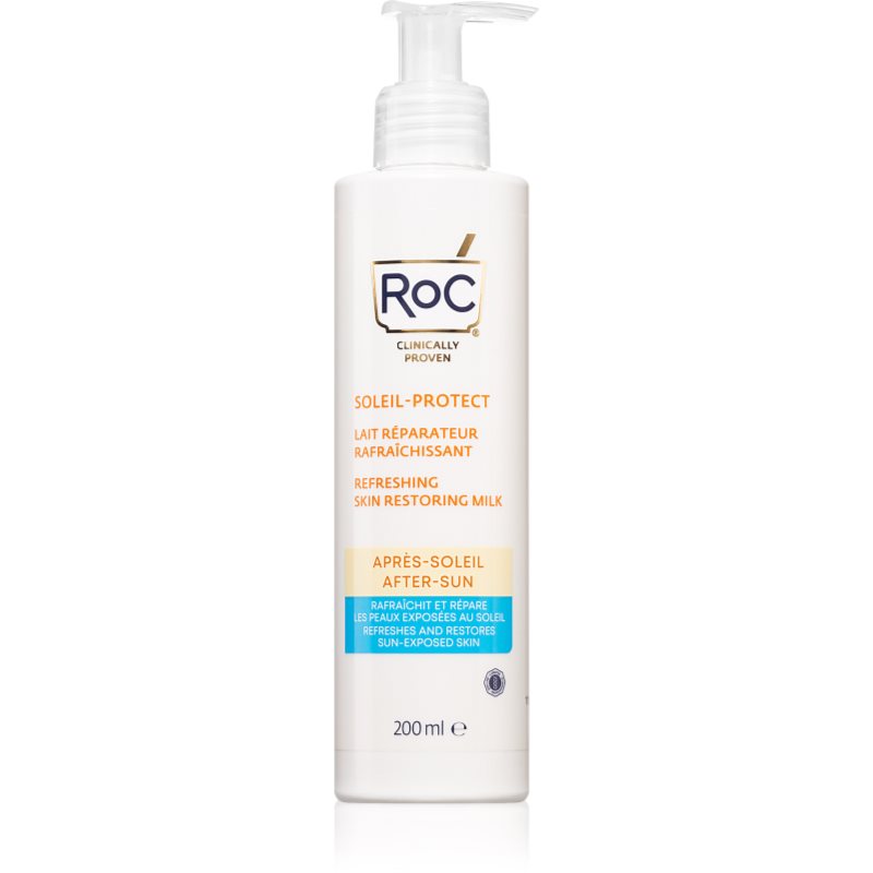RoC RoC Soleil Protect Refreshing Skin Restoring Milk успокояващ крем след слънчеви бани - Унисекс парфюм 200мл - Сравни цени от 1 магазин с безплатна доставка