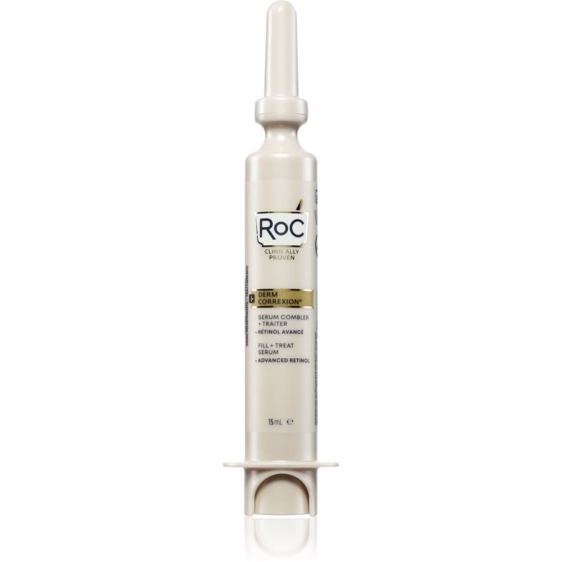 RoC Derm Correxion Fill + Treat серум против бръчки с ретинол - Грижа за лице - Сравни цени от 1 магазин с безплатна доставка