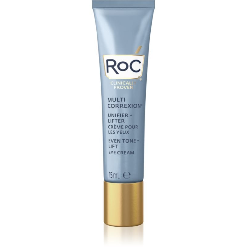 RoC Multi Correxion Even Tone + Lift изглаждащ и озаряващ крем за около очите против бръчки и тъмни кръгове