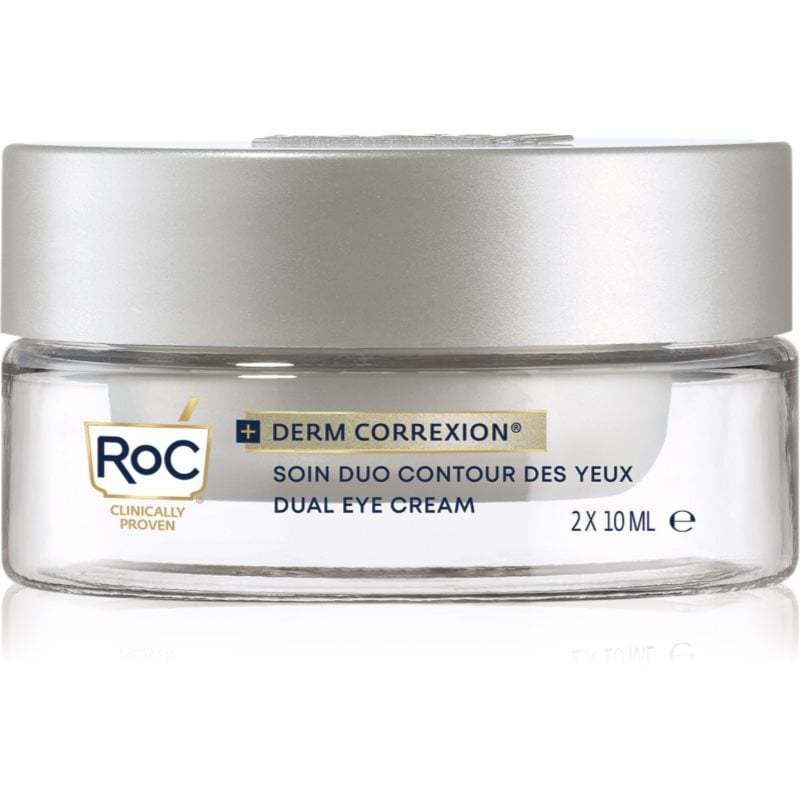 RoC Derm Correxion Dual Eye околоочен крем против бръчки 2 в 1 2x