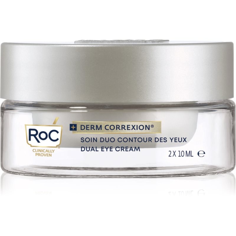 RoC Derm Correxion Dual Eye околоочен крем против бръчки 2 в 1 2x - Грижа за лице - Сравни цени от 1 магазин с безплатна доставка