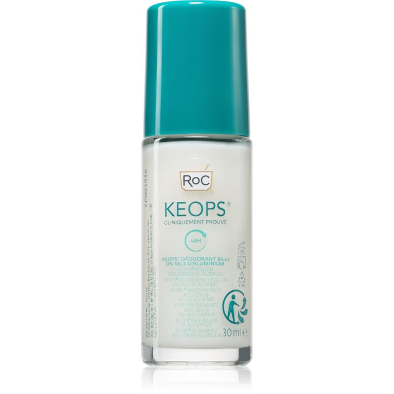 RoC Keops Roll-On Deodorant 0% Aluminium рол-он за чувствителна кожа без Parfum - Грижа за тяло - Сравни цени от 1 магазин с безплатна доставка