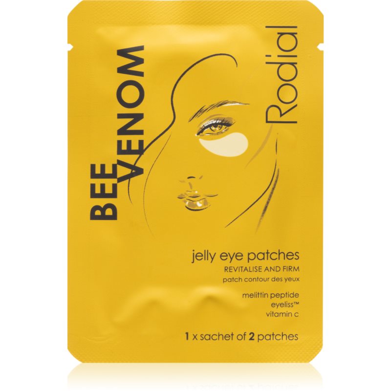 Rodial Rodial Bee Venom Jelly Eye Patches стягащи възглавнички с гел за подочната зона с успокояващ ефект - Унисекс парфюм 2мл - Сравни цени от 1 магазин с безплатна доставка