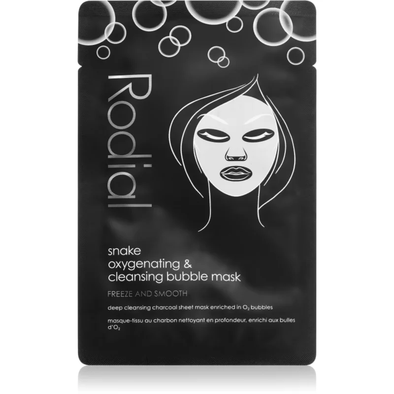 Rodial Snake Oxyganating & cleansing bubble mask почистваща и детоксикираща маска с активен въглен - Грижа за лице - Сравни цени от 1 магазин с безплатна доставка