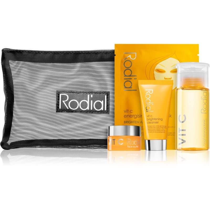 Rodial Vit C Little Luxuries комплект за пътуване за озаряване на лицето с витамин С - Комплект - Сравни цени от 1 магазин с безплатна доставка