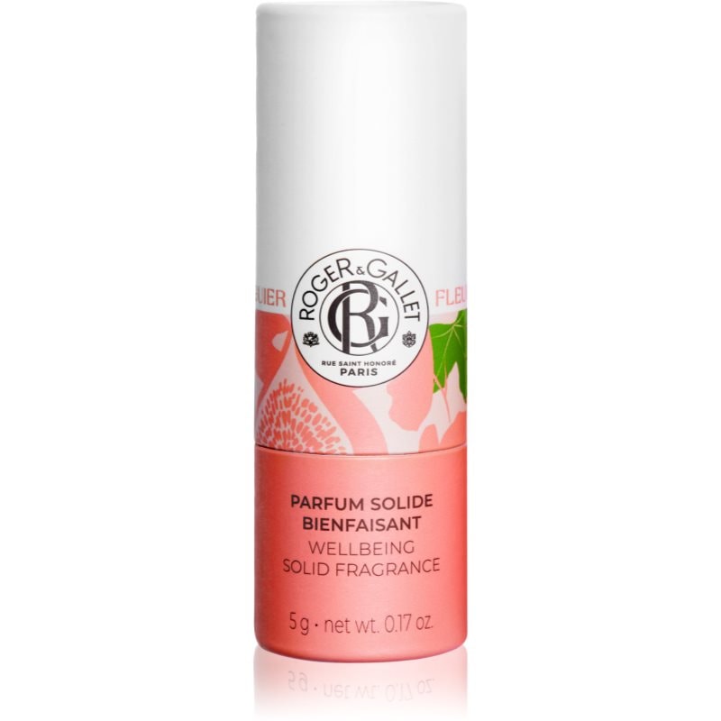 Roger & Gallet Roger & Gallet Fleur de Figuier Wellbeing Solid Fragrance твърд за жени 5 гр. Parfum - Дамски парфюм 5мл - Сравни цени от 1 магазин с безплатна доставка