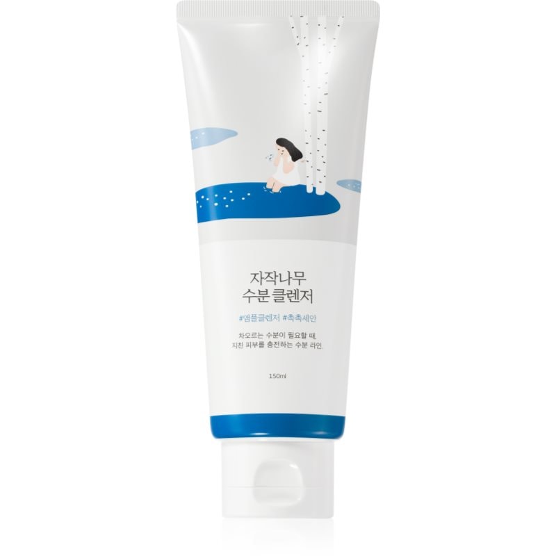 ROUND LAB ROUND LAB Birch Juice Moisturizing Cleanser нежен пенлив почистващ гел с регенериращ ефект - Унисекс парфюм 150мл - Сравни цени от 1 магазин с безплатна доставка