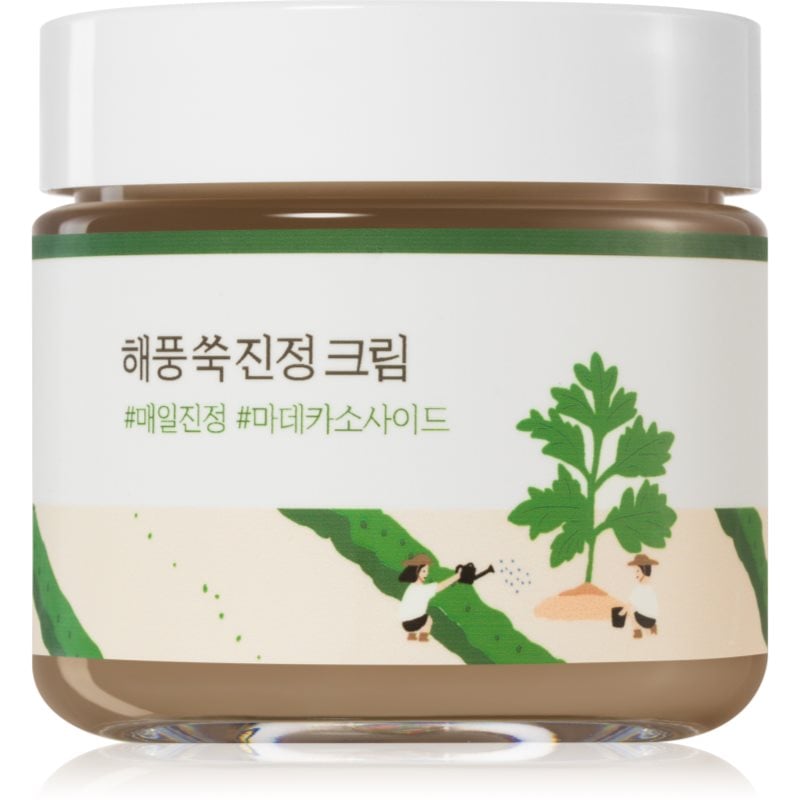 ROUND LAB Mugwort Calming Cream Интензивна хидратираща емулсия за успокояване на кожата