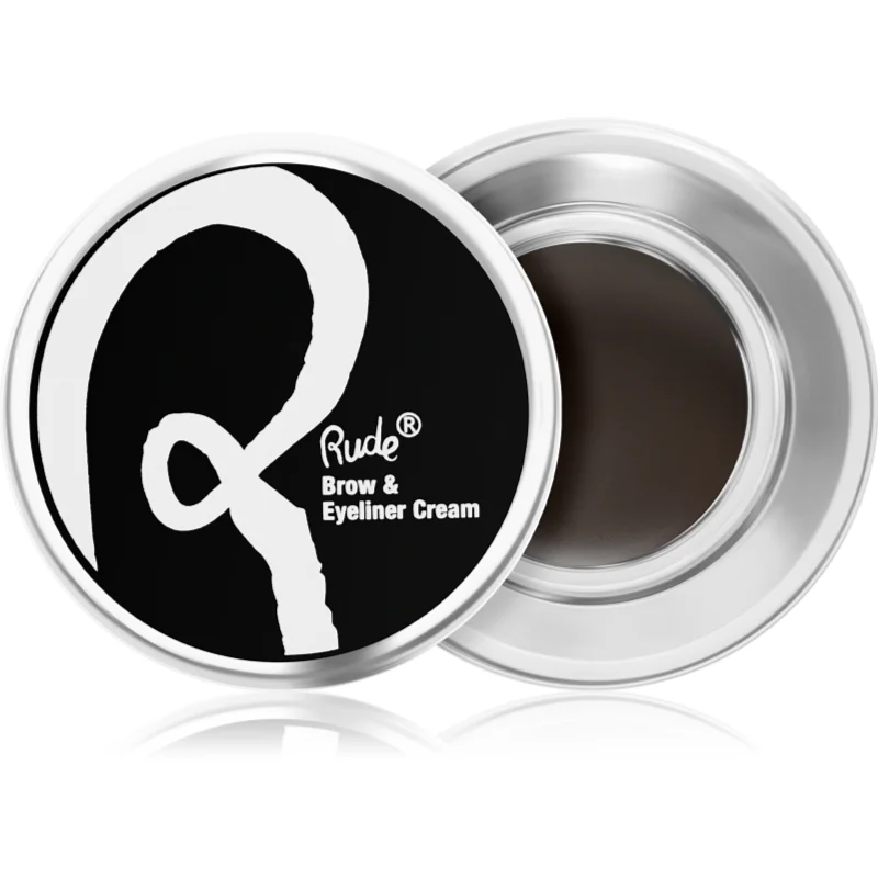 Rude Cosmetics Peep Show Brow & Eyeliner Cream дълготраен гел за вежди - Грим - Сравни цени от 1 магазин с безплатна доставка