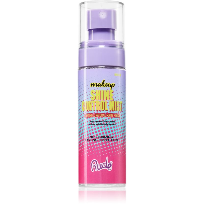 Rude Cosmetics Shine Control Mist фиксиращ спрей за контрол на блясъка - Грим - Сравни цени от 1 магазин с безплатна доставка