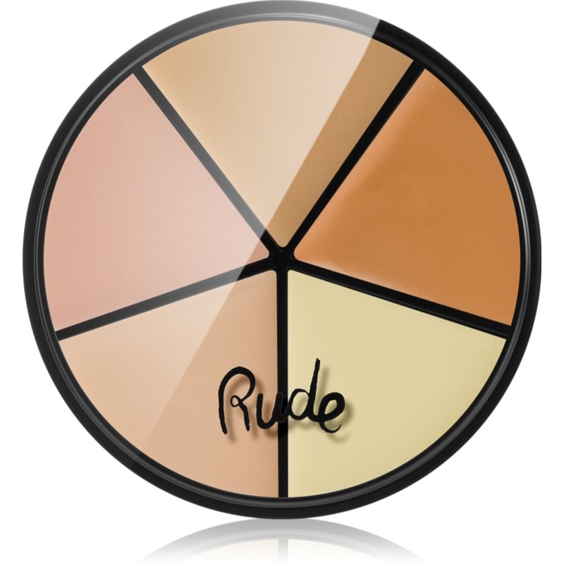 Rude Cosmetics Fabulous Concealer Wheel палитра коректори - Грим - Сравни цени от 1 магазин с безплатна доставка