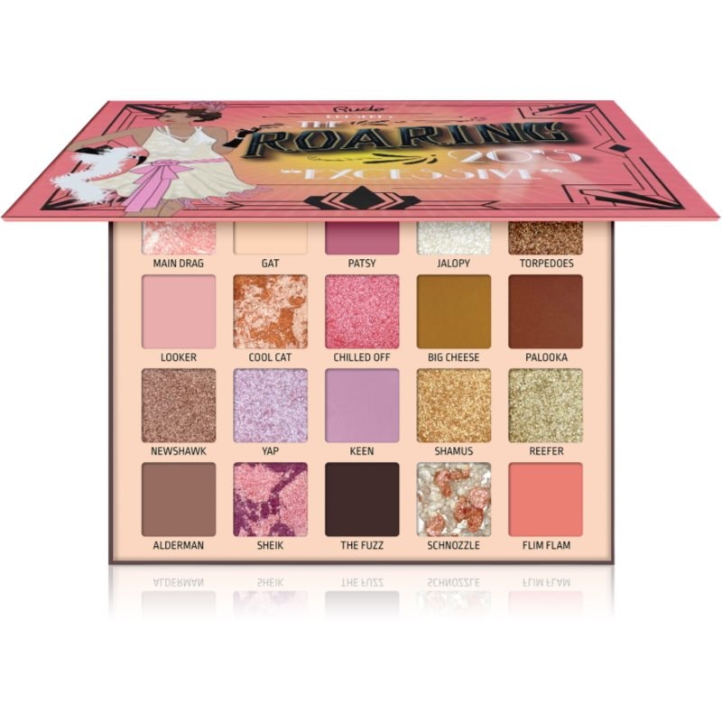 Rude Cosmetics The Roaring 20's палитра сенки за очи - Грим - Сравни цени от 1 магазин с безплатна доставка