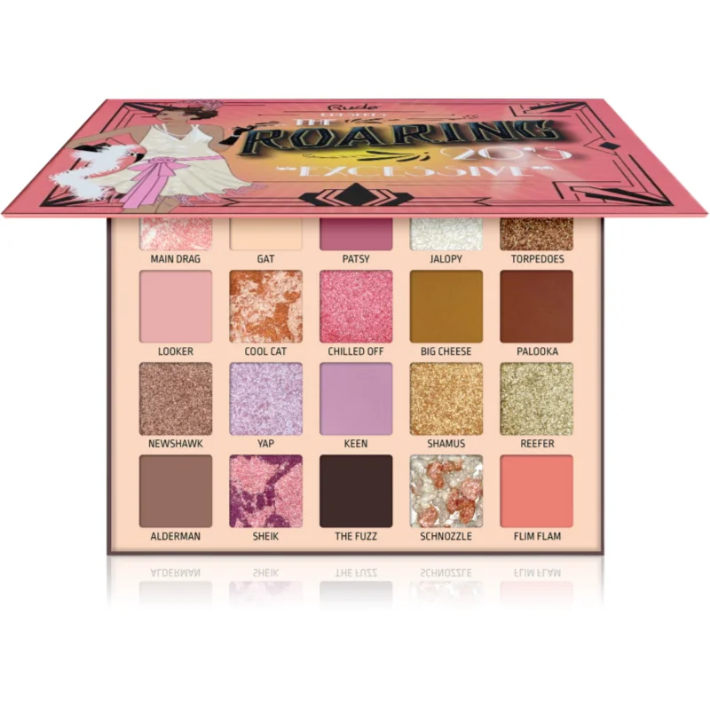 Rude Cosmetics The Roaring 20's палитра сенки за очи - Грим - Сравни цени от 1 магазин с безплатна доставка