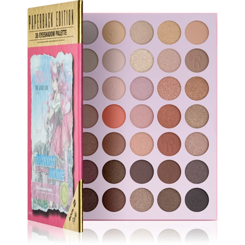 Rude Cosmetics Manga Anime Palette Paperback Edition палитра сенки за очи - Грим - Сравни цени от 1 магазин с безплатна доставка